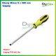 Obeng Minus 6 x 300 mm MAGNET Gagang TPR Anti Slip TEKIRO