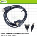 Kabel USB Extension with screw