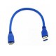 Kabel Data Harddisk HDD USB A to Micro B