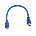 Kabel Data Harddisk HDD USB A to Micro B
