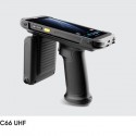 C66-V4 Mobile Computer RAM 4GB ROM 64GB Handheld UHF RFID Reader NFC 13MP Camera WiFi 5.5 inch Touch Display Android 11