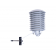 Solar Radiation Shield for Outdoor Sensor Protection A10 Louver Box for Temperature Humidity and Gas Sensor