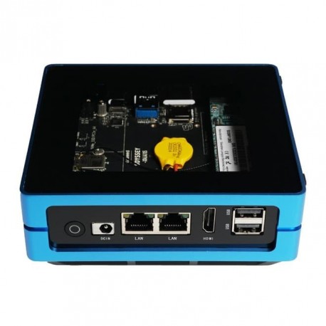 Odyssey Blue J4105 Windows 10 Mini PC with 128GB External SSD