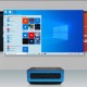Odyssey Blue J4105 Windows 10 Mini PC with 128GB External SSD