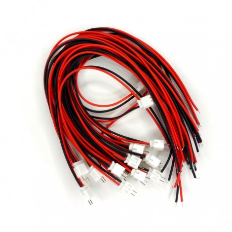 Mini Micro JST 2.0 PH 2 Pin Connector Plug Male Female with Cable