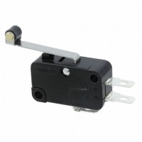 Miniature Limit Switch Short Hinge Roller Lever SPDT Omron 15A 250VAC IP40 V-156-1A5