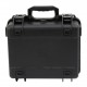 Hard Case Storage Tool Box Kotak Perkakas Hitam 318x280x150mm