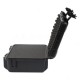 Hard Case Storage Tool Box Kotak Perkakas Hitam 318x280x150mm