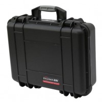 Hard Case Storage Tool Box Kotak Perkakas Hitam 428x350x153mm