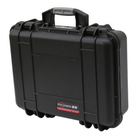 Hard Case Storage Tool Box Kotak Perkakas Hitam 428x350x153mm