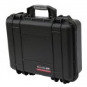 Hard Case Storage Tool Box Kotak Perkakas Hitam 428x350x153mm