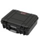 Hard Case Storage Tool Box Kotak Perkakas Hitam 428x350x153mm