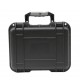 Hard Case Storage Tool Box Kotak Perkakas Hitam 274x225x113mm