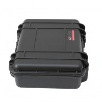 Hard Case Storage Tool Box Kotak Perkakas Hitam 479x387x155mm