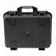 Hard Case Storage Tool Box Kotak Perkakas Hitam 479x387x155mm