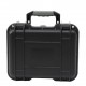 Hard Case Storage Tool Box Kotak Perkakas Hitam 274x225x163mm