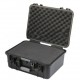 Hard Case Storage Tool Box Kotak Perkakas Hitam 479x387x210mm