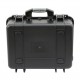 Hard Case Storage Tool Box Kotak Perkakas Hitam 479x387x210mm