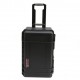 Hard Case Storage Tool Box Kotak Perkakas Trolley Hitam 551x351x240mm