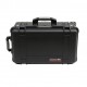 Hard Case Storage Tool Box Kotak Perkakas Trolley Hitam 551x351x240mm