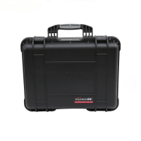 Hard Case Storage Tool Box Kotak Perkakas Hitam 520x415x224mm