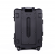 Hard Case Storage Tool Box Kotak Perkakas Trolley Hitam 610x440x326mm