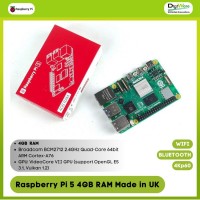 Raspberry Pi 5 4GB RAM Made in UK / Mini PC Raspi 5 