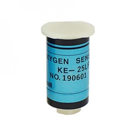 KE-25LF Sensor Gas Oksigen Galvanic Oxygen Sensor Hexagonal Top with Flange 0 - 30%