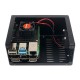 Raspberry Pi 4 8GB RAM UPS Uninterruptible Power Supply with Metal Case Dual Cooling Fan
