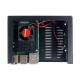 Raspberry Pi 4 8GB RAM UPS Uninterruptible Power Supply with Metal Case Dual Cooling Fan