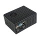 Raspberry Pi 4 8GB RAM UPS Uninterruptible Power Supply with Metal Case Dual Cooling Fan