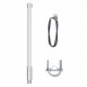 BLG-AN-040-R 3.0dBi Fiberglass LoRa Outdoor Antenna 915MHz with N-Female to RP-SMA Plug Cable