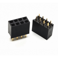 Pin Header Female 2x4 Pin Double Row 2.54mm