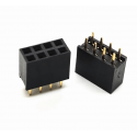 Pin Header Female 2x4 Pin Double Row 2.54mm