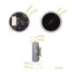 Round 2D Codes Scanner Module, Barcode/QR Code Reader with LED Indicator