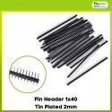 Pin Header 1x40 Tin Plated 2mm