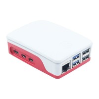 Raspberry Pi 5 Official Case Enclosure Red White