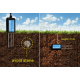 Soil Temperature Humidity Moisture Sensor with RS485 Output