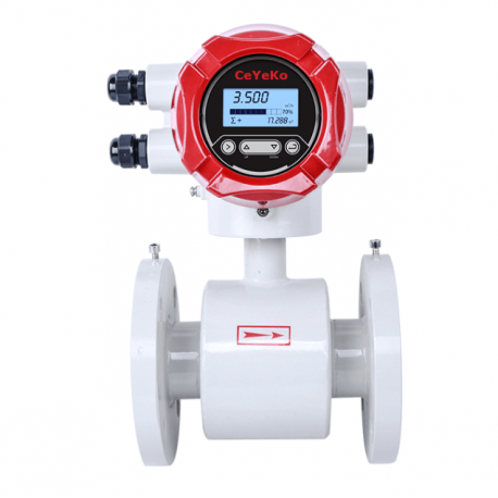 Electromagnetic Flow Meter SUP-LDG-DN25 1" RS485 MODBUS 4-20mA