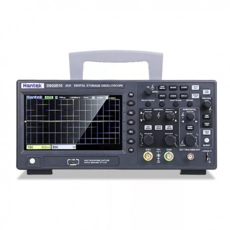 Digital Storage Oscilloscope Hantek DSO2D10 Osiloskop 100MHz 2 Ch