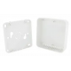 Plastic Case Enclosure White 86x86x25.5mm CBRS01VWH