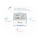 AM103 Indoor Air Quality IAQ Monitoring Sensor LoRaWAN 2.13 inch E-Ink Screen