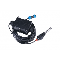 Industrial EC & TDS Sensor MODBUS-RTU RS485 & 0-2V Analog Voltage with Waterproof Aviation Connector