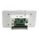 Raspberry Pi 4 Model B Touchscreen Display Case ABS White Enclosure