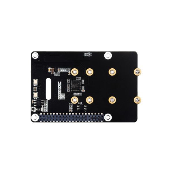 Waveshare Adattatore PCIe To ETH E M.2 Per Raspberry Pi 5 – Plug And Play, Supporta NVMe 2280/2260/2242/2230, Porta Gigabit Ethernet Aggiuntiva, Pi5 NVMe HAT