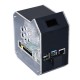 Mini Raspberry Pi Desktop NAS Support up to 2TB M.2 SATA SSD with ICE Tower Cooler and Oled Display for Raspberry Pi 4