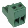 Terminal Block Pluggable 2 Pin Female 5.08mm Hijau