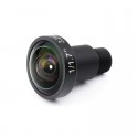 M12 High Resolution Lens 12MP 160° FOV 3.2mm Focal Length Compatible with Raspberry Pi High Quality Camera M12