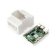 DIN Rail ABS Case for Raspberry Pi 5 Large Inner Space