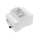 DIN Rail ABS Case for Raspberry Pi 4 Large Inner Space